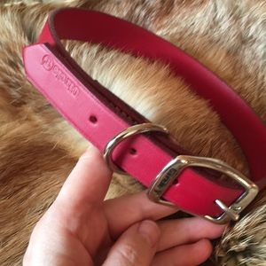 genuine leather collar (for big dog)